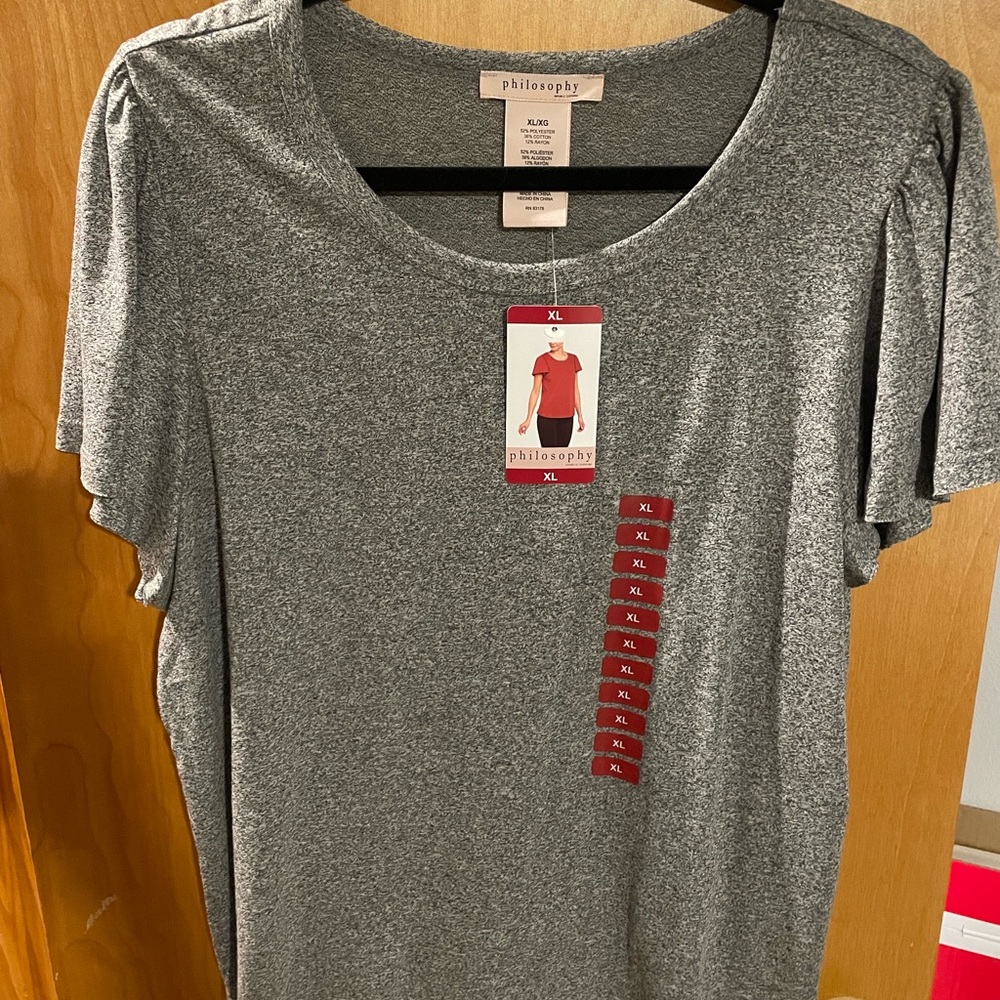 Philosophy Women's Gray Top
